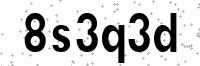 Security Code - Visually impaired may click to show text version of code in new window