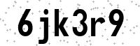 Security Code - Visually impaired may click to show text version of code in new window