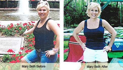 mary beth weight loss success