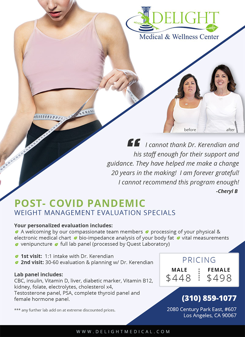 Post-COVID Pandemic Weight Management Evaluation Specials