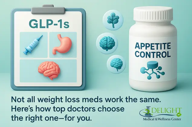 Not all weight loss meds work the same. Here's how top doctors choose the right one for you.